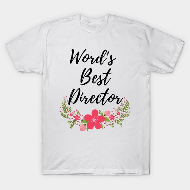 director T-Shirt by Mdath